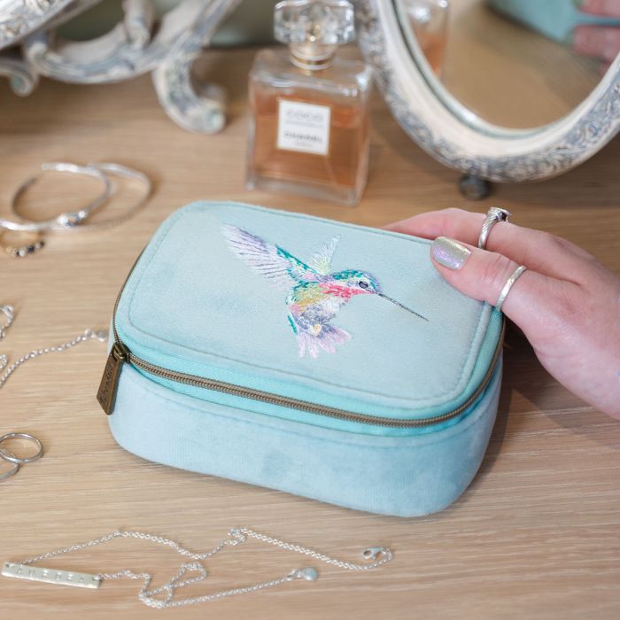 Hummingbird Accessory Case Wisteria Wishes