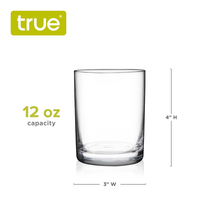 Rocks 12 oz Cocktail Glasses, Set of 4