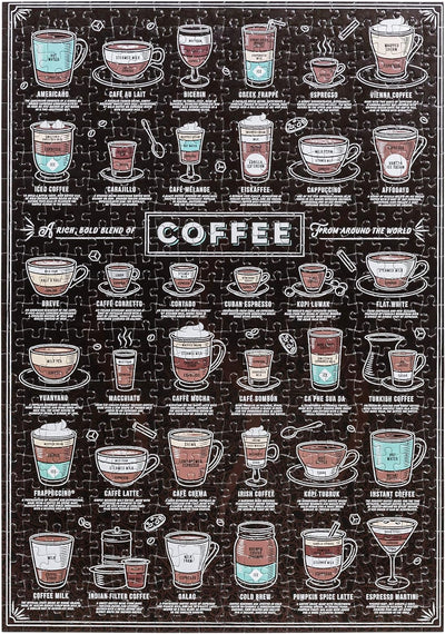 Coffee Lovers 500 Piece Jigsaw Puzzle - Lemon And Lavender Toronto