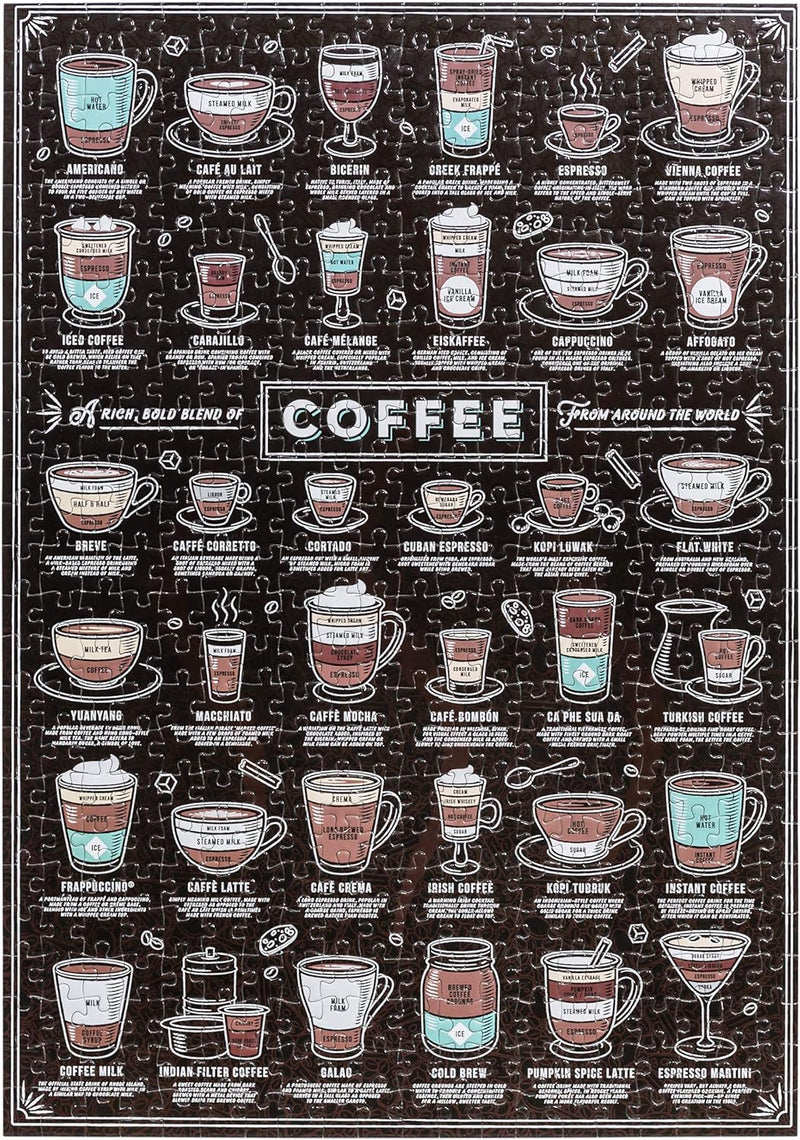 Coffee Lovers 500 Piece Jigsaw Puzzle - Lemon And Lavender Toronto