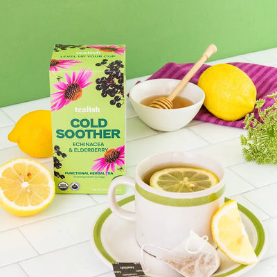 Cold Soother Tea - Tealish - Made in Canada - Lemon And Lavender Toronto