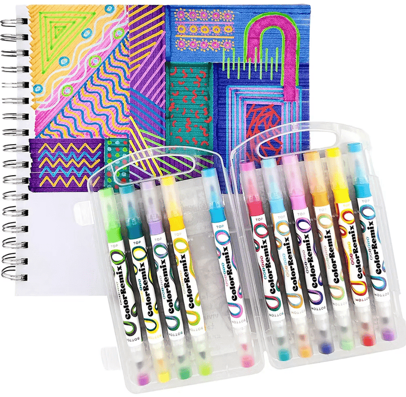 Color Remix - Double Ended Color Changing Layering Markers - Lemon And Lavender Toronto