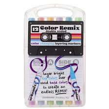 Color Remix - Double Ended Color Changing Layering Markers - Lemon And Lavender Toronto