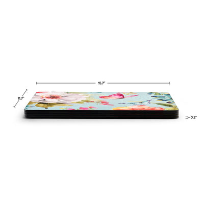 Colorful Breeze Large Placemats - Set of 4 Pimpernel - Lemon And Lavender Toronto