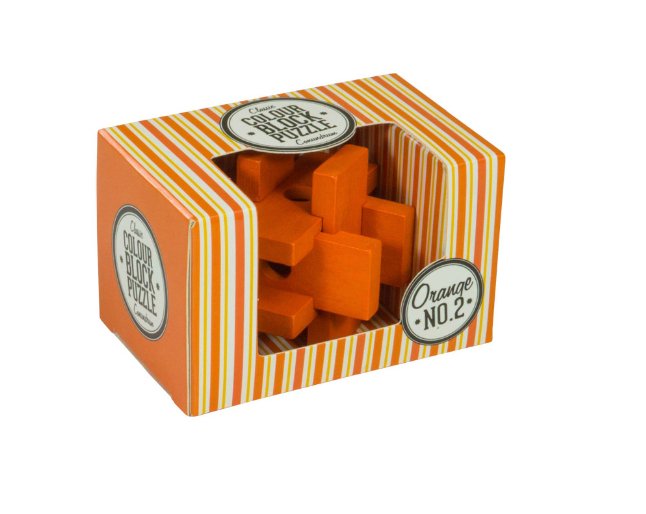 Colour Block Wooden Puzzle - Sold Individually - Lemon And Lavender Toronto