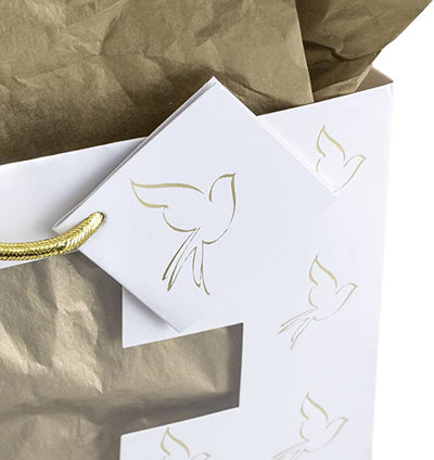 Confirmation /Communion Gold Cross Large Gift Bag - Lemon And Lavender Toronto