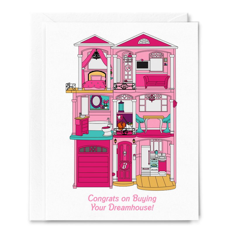 Congrats on Buying Your Dreamhouse Card - Lemon And Lavender Toronto