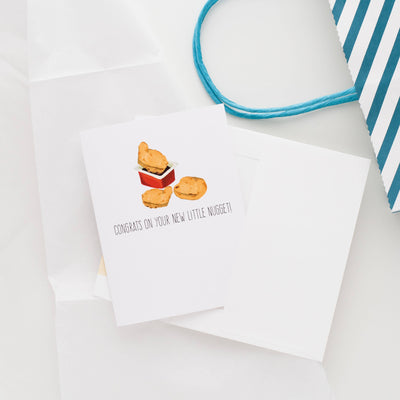 Congrats On Your New Little Nugget! - Greeting Card - Lemon And Lavender Toronto