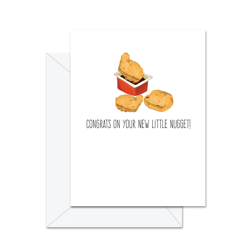 Congrats On Your New Little Nugget! - Greeting Card - Lemon And Lavender Toronto