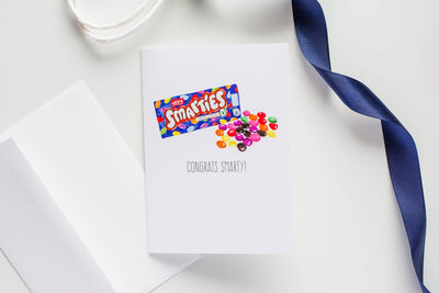 Congrats Smarty - Greeting Card - Lemon And Lavender Toronto