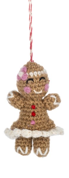 Crocheted Gingerbread Ornaments - Lemon And Lavender Toronto