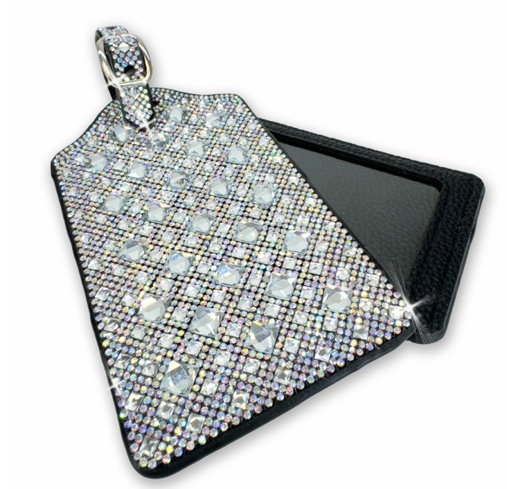 Crystal Luggage Tag AB - Lemon And Lavender Toronto