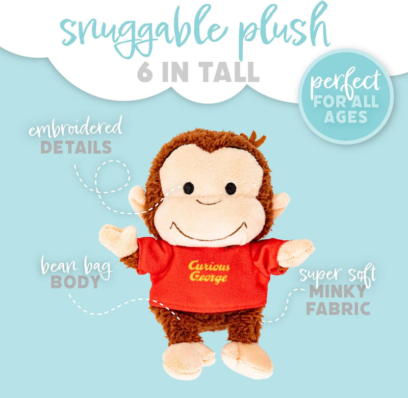 Curious George Cuteeze Stuffed Plush Toy - Lemon And Lavender Toronto