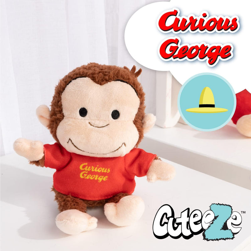 Curious George Cuteeze Stuffed Plush Toy - Lemon And Lavender Toronto