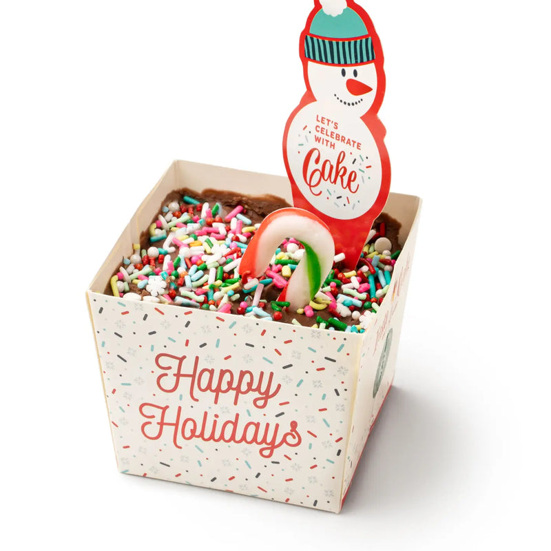 Chocolate Brownie Cake Kit  with Chocolate Frosting