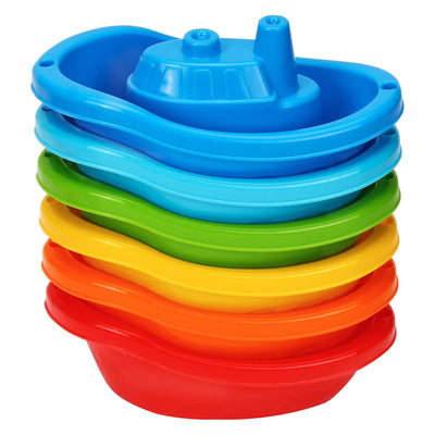 Bath Boats- Multi-Coloured Baby Bath Toys - Made in Ukraine