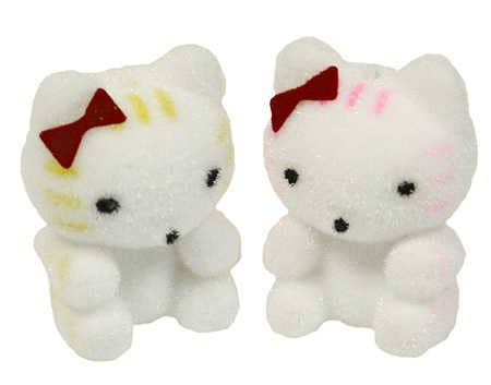 Flocked Baby Kitten - Sold Individually