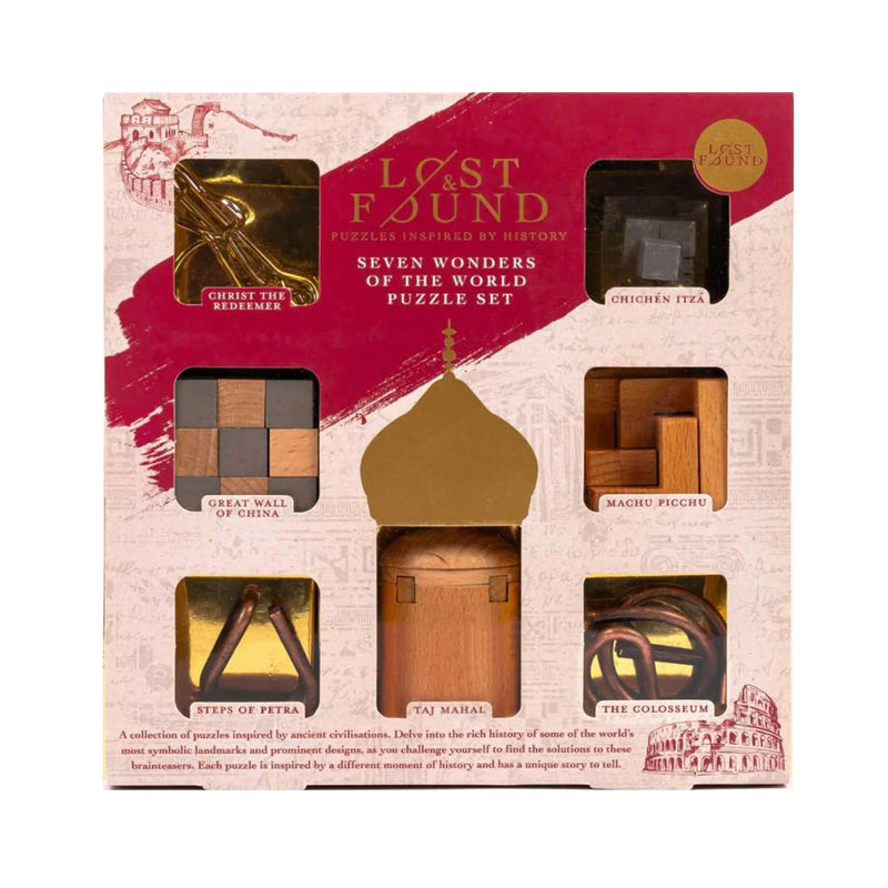 Seven Wonders of the World Puzzles Set