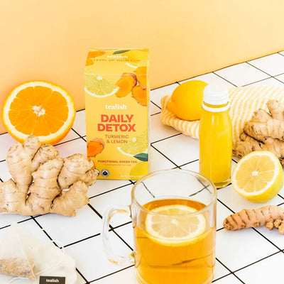 Daily Detox Tea - Tealish - Made in Canada - Lemon And Lavender Toronto