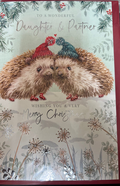 Daughter & Partner Christmas Card - Lemon And Lavender Toronto