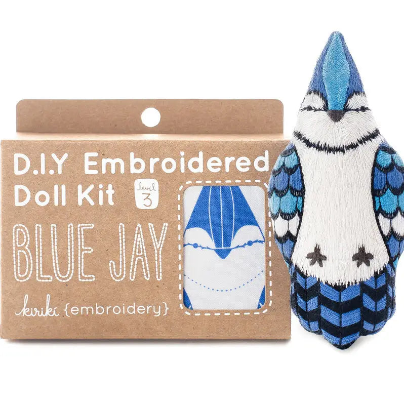 Blue Jay - Embroidery Kit
