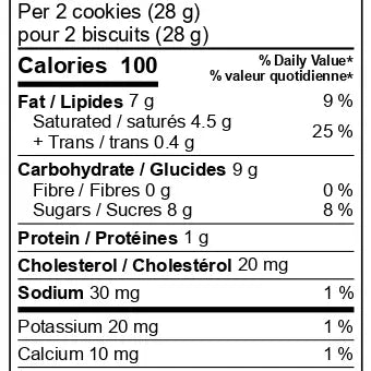Double Ginger Shortbread- Provisions Food Company