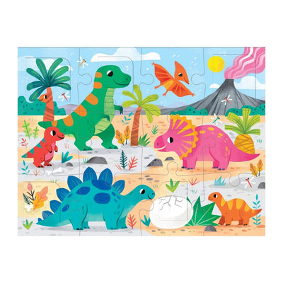 Dino Park 12 Piece Lift the Flap Puzzle - Lemon And Lavender Toronto