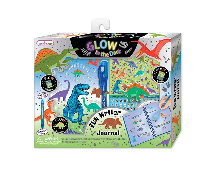 Dinosaur Glow In the Dark Fun Writer - Lemon And Lavender Toronto