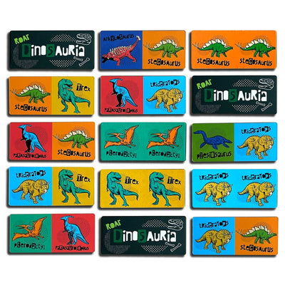 Dinosauria Kids Dominoes Set - Lemon And Lavender Toronto