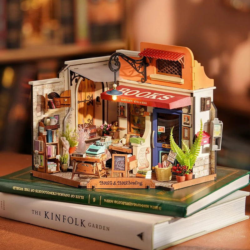 DIY Miniature Corner Bookstore - Lemon And Lavender Toronto