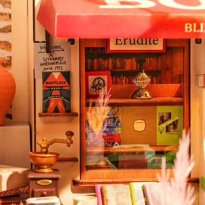 DIY Miniature Corner Bookstore - Lemon And Lavender Toronto