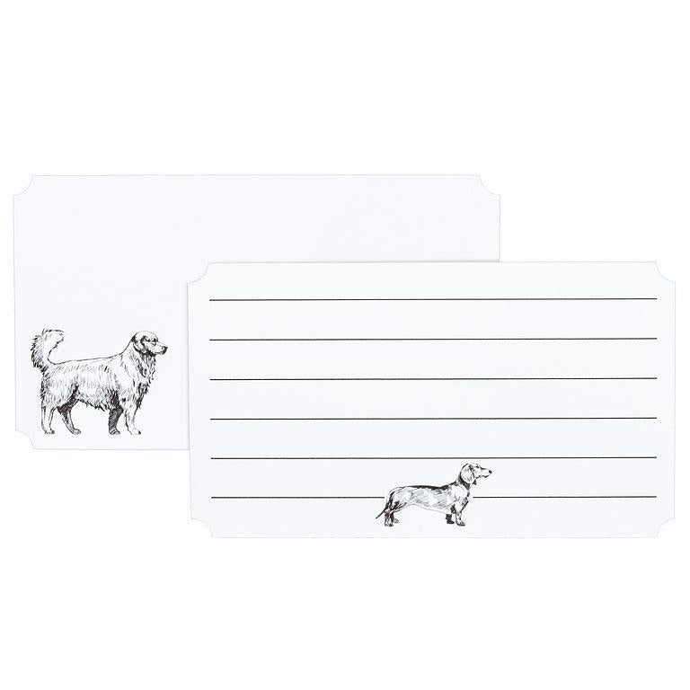 Dog Mini Note Cards. 50 Pieces - Lemon And Lavender Toronto