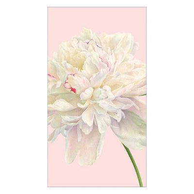 Duchess Peonies Paper Guest Towel Napkins - 15 Per Pack - Lemon And Lavender Toronto