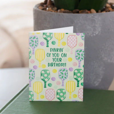 Dinkin' of You On Your Birthday! - Greeting Card