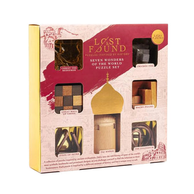 Seven Wonders of the World Puzzles Set