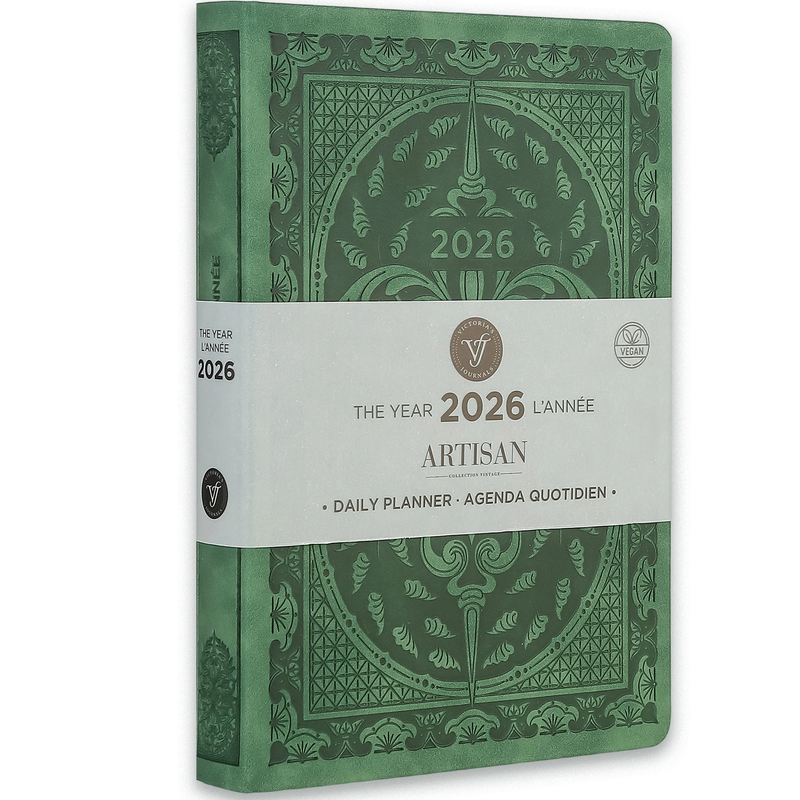 2026 Green Artisan Daily Planner