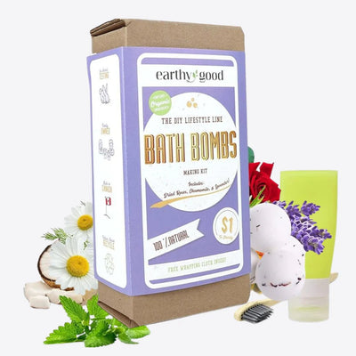 Earthy Good DIY Bath Bomb Kit - Made in Canada - Lemon And Lavender Toronto