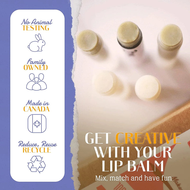 Earthy Good DIY Lip Balm Kit - Made in Canada - Lemon And Lavender Toronto