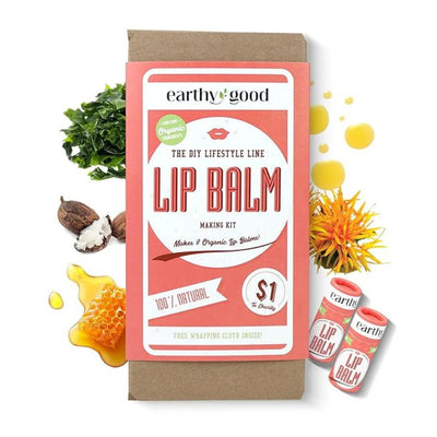 Earthy Good DIY Lip Balm Kit - Made in Canada - Lemon And Lavender Toronto