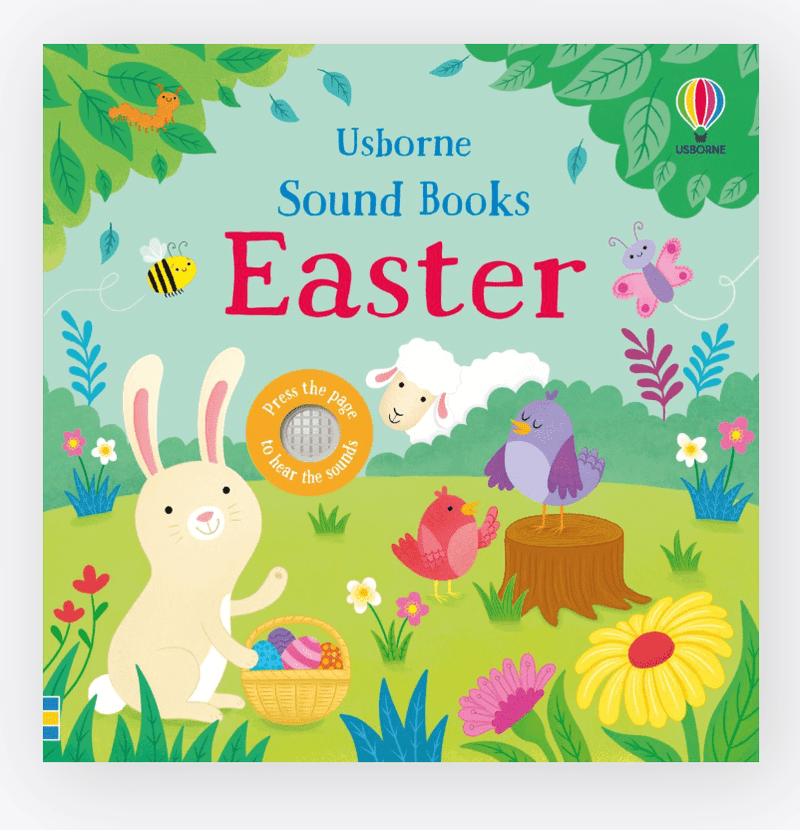 Easter Sound Book - Usborne - Lemon And Lavender Toronto