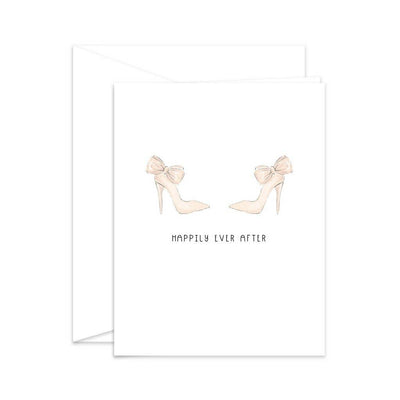 Happily Ever After Newlywed Greeting Card