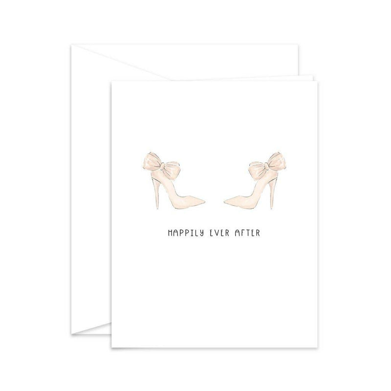 Happily Ever After Newlywed Greeting Card