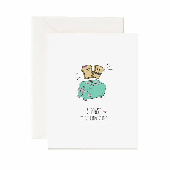 A Toast To the Happy Couple Card