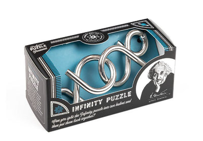 Einstein Mini Metal Infinity Puzzle - Lemon And Lavender Toronto