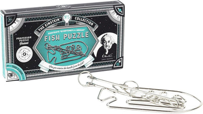 Einstein’s Fish - Metal Entanglement Puzzle - Lemon And Lavender Toronto