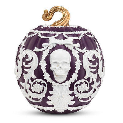 Embossed Cameo Pumpkin - Deep Purple - Lemon And Lavender Toronto