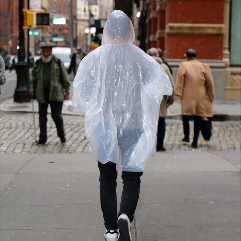 Emergency Rain Poncho - Lemon And Lavender Toronto