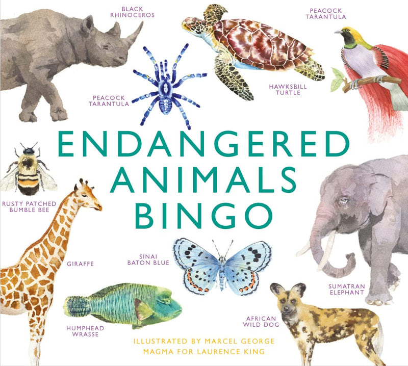 Endangered Animals Bingo - Lemon And Lavender Toronto