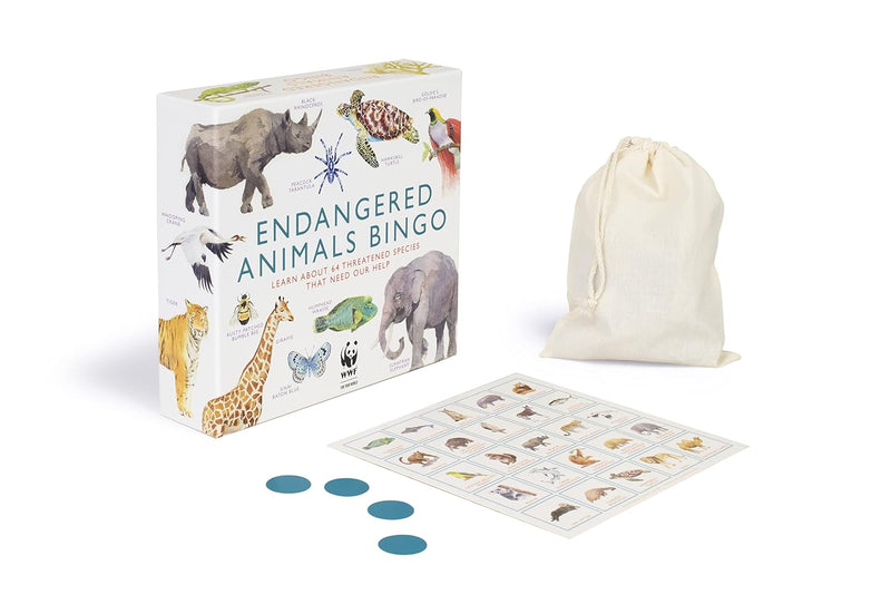 Endangered Animals Bingo - Lemon And Lavender Toronto