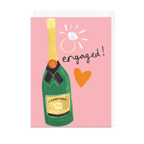 Engaged Card - Lemon And Lavender Toronto